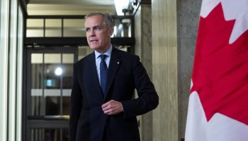 Prime Minister Mark Carney holds a press conference in West Block on May 21, 2025.The Hill Times photograph by Andrew Meade