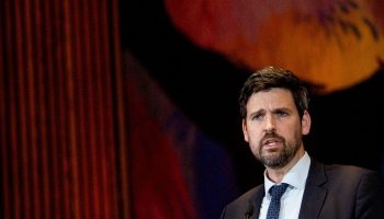 Minister of Justice and Attorney General of Canada and Minister responsible for the Atlantic Canada Opportunities Agency Sean Fraser speaks at an announcement at the National Arts Centre on Dec. 9, 2025, outlining the government’s proposed updates to the criminal code. The Hill Times photograph by Andrew Meade