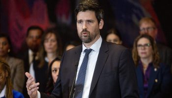 Minister of Justice and Attorney General of Canada and Minister responsible for the Atlantic Canada Opportunities Agency Sean Fraser speaks at an announcement at the National Arts Centre on Dec. 9, 2025, outlining the government’s proposed updates to the criminal code. The Hill Times photograph by Andrew Meade