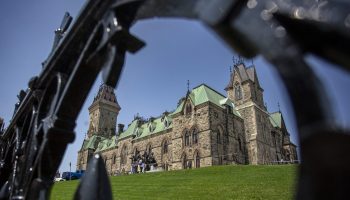 East Block is pictured on July 26, 2024.