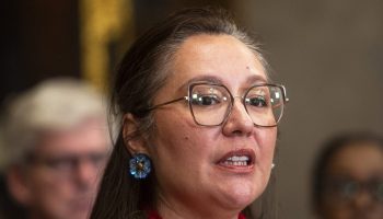 Minister of Indigenous Services Mandy Gull-Masty