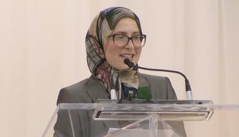 Amira Elghawaby was unveiled as the country’s new special representative to combatting Islamophobia on Jan. 26. Screenshot courtesy of Global News