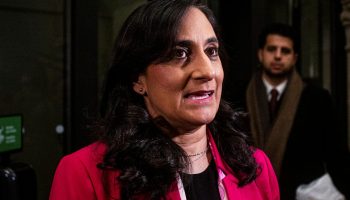 Minister of Foreign Affairs Anita Anand speaks with reporters before the Liberal cabinet meeting in West Block on  Nov. 25, 2025. The Hill Times photograph by Andrew Meade