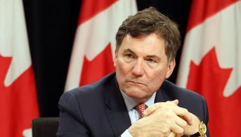 Press conference with Minister of Finance and Intergovernmental Affairs,  Dominic LeBlanc,  Minister of Foreign Affairs, Mélanie Joly  and the Minister of Innovation, Science and Industry François-Philippe Champagne. March 12, 2025 at  National Press Theatre – Room 325, Wellington Building.     The Hill Times photograph by Sam Garcia