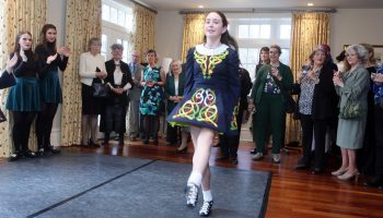 Ireland, St. Patrick's Day reception at the official residence. March 20, 2024.  The Hill Times Photograph by Sam Garcia