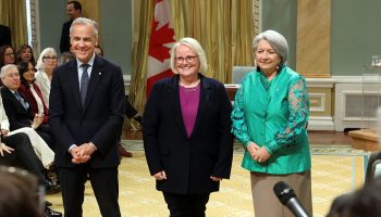 New Cabinet, swearing in ceremony. May 13, 2025 at Rideau Hall. The Hill Times photograph by Sam Garcia