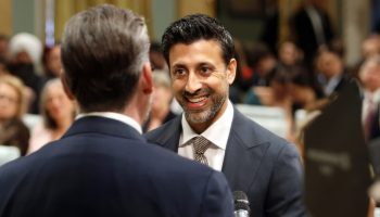 New Cabinet, swearing in ceremony. May 13, 2025 at Rideau Hall. International Trade Minister Maninder Sidhu. The Hill Times photograph by Sam Garcia