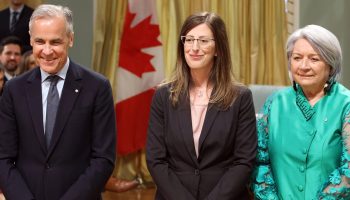 New Cabinet, swearing in ceremony. May 13, 2025 at Rideau Hall. The Hill Times photograph by Sam Garcia
