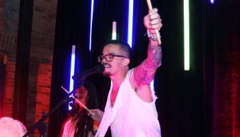 Hilder brando Osorno, a.k.a. Killabeatmaker, performs.The Hill Times photograph by Sam Garcia