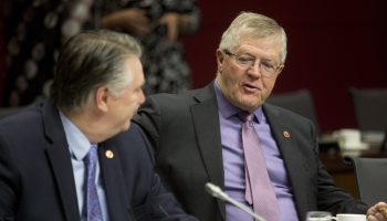 Senate committee on Internal Economy, Budgets and Administration meets in the Senate of Canada Building on on May 9, 2019. Don Plett. The Hill Times photograph by Andrew Meade