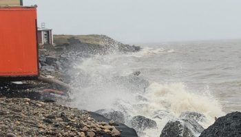 Erosion in Tuk