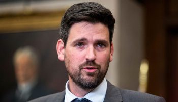 Minister of Housing, Infrastructure and Communities Sean Fraser speaks with reporters in the House of Commons foyer before Question Period on  Oct. 28, 2024. The Hill Times photograph by Andrew Meade