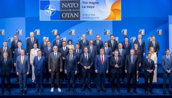 Leaders from NATO countries assembled for the summit in Hague on June 24 and 25.