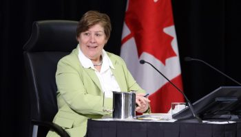 Public enquire into foreign interference in federal electoral processes and democratic institutions. April 9, 2024 at the National Archives. The Hill photograph by Sam Garcia