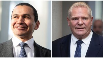 Wab Kinew, Doug Ford