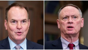 Transport Minister Steven Mackinnon, left, and Defence Minister David McGuinty. The Hill Times photographs by Andrew Meade