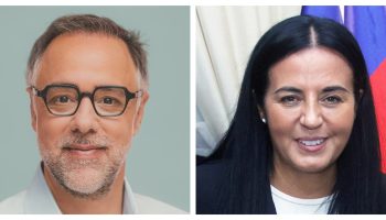 Luc Rabouin, left, and Soraya Martinez Ferrada. Photograph courtesy of LinkedIn and The Hill Times photograph by Sam Garcia