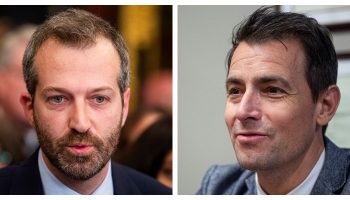 Joël Lightbound, left, and Adam van Koeverden. The Hill Times photographs by Andrew Meade