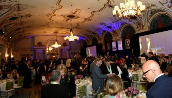 The Politics and the Pen gala held inside the Fairmont Château Laurier Hotel ballroom in May 2022. Cynthia Münster