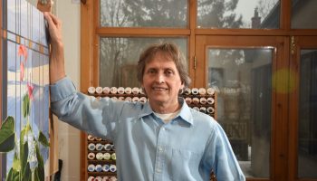 Phil Richards in his studio