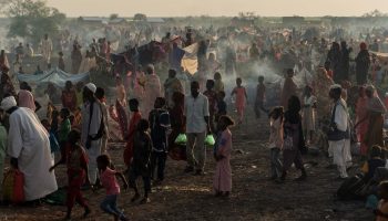 Displaced people arrive in South Sudan from Sudan through the Joda border crossing. An estimated nine million people have fled their homes in Sudan since the war began just over a year ago, writes Gwynne Dyer. 

Photograph courtesy of the United Nations by Ala Kheir