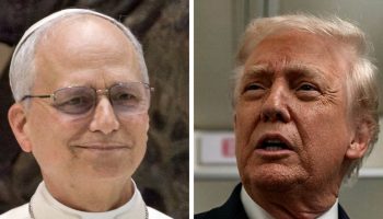 mashup pope leo-trump